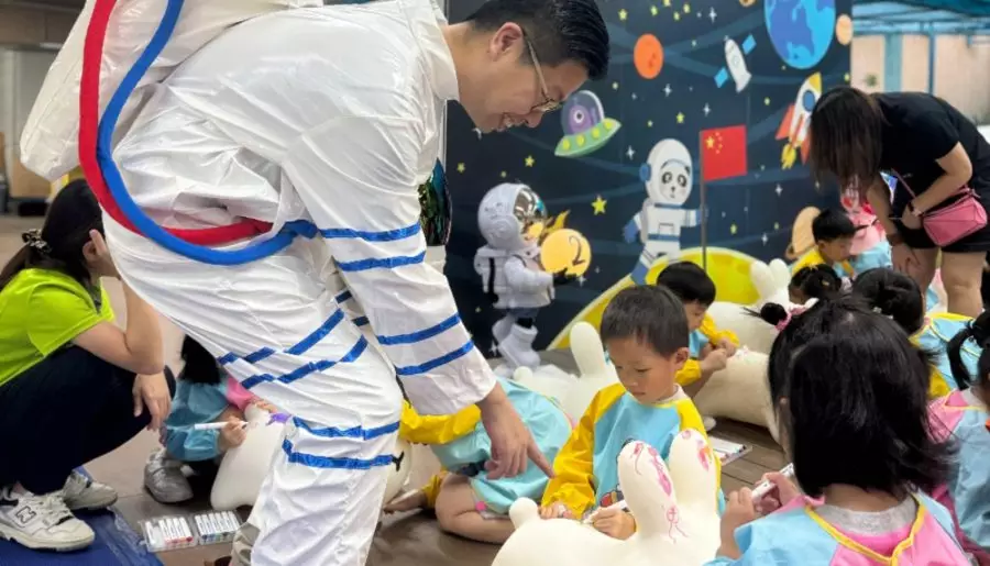 觀塘幼稚園「畫出航天夢」