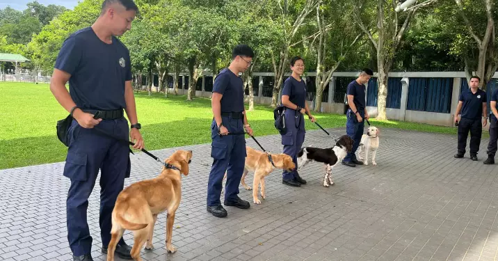 北區撲滅罪行委員會參觀警犬隊訓練學校🦮👮🏻