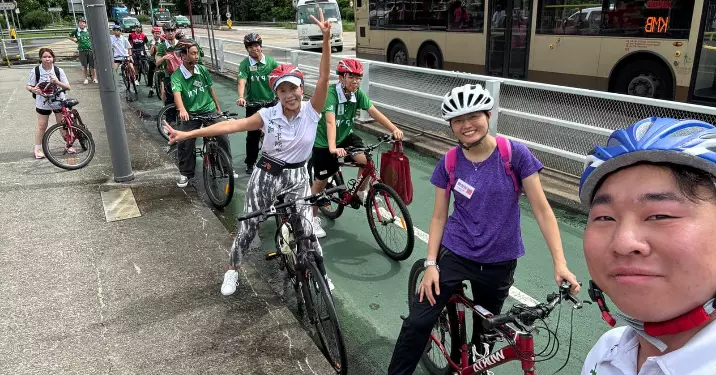 運動派送關愛@大埔青網單車送暖義工團 x 關愛隊