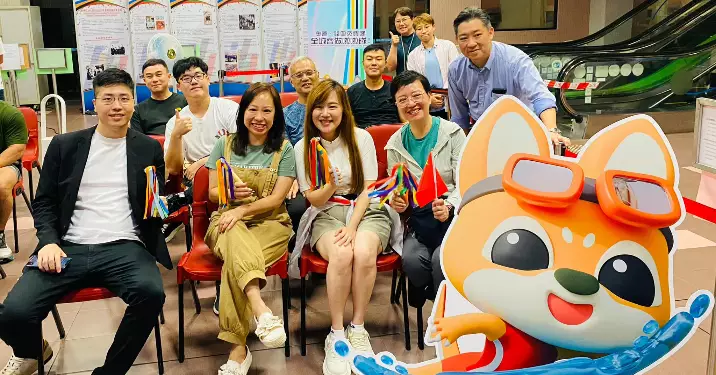 中西區全力支持香港運動員出戰奧運