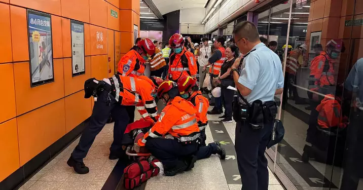 西區警區 • 模擬港鐵站發生嚴重事故跨部門演習