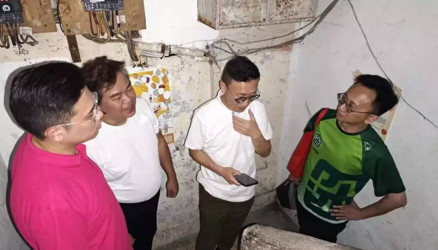 【支援八號風球時受影響舊樓居民】