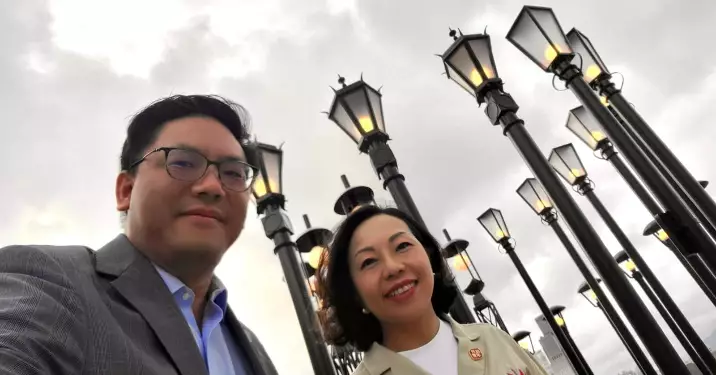 18區打卡點@灣仔海濱長廊復古街燈