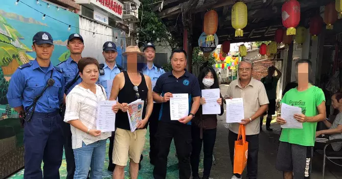 大嶼山警區未雨綢繆 支援居民