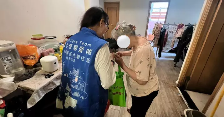 油尖旺區議員x 關愛隊協助區內隱蔽家庭