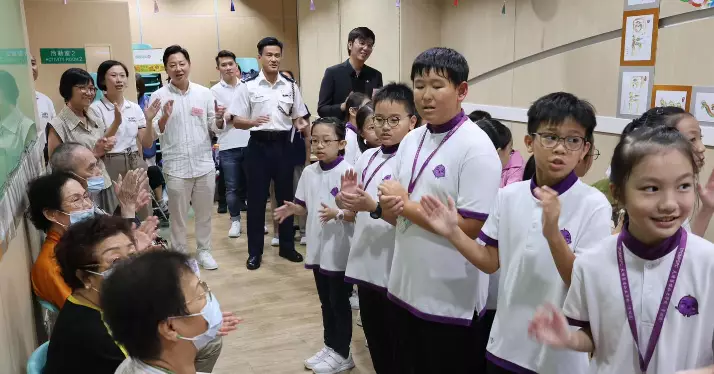 大埔區耆樂警訊× 基督教香港崇真會福康頤樂天地防騙講座渡中秋