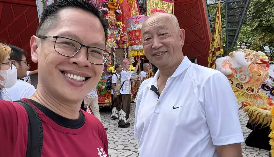 參與筲箕灣華光寶誔酬神慶典及醒獅巡遊