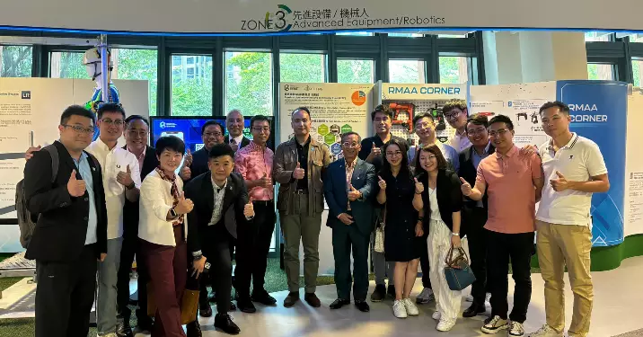 屯門區議會參觀建造業創新及科技應用中心裝飾及維修展區