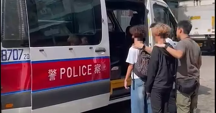 葵青警區打擊毒品行動