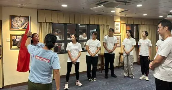 「薪火」中式步操訓練