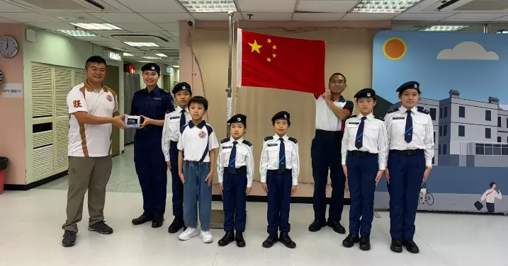 旺角區少年警訊中式步操班