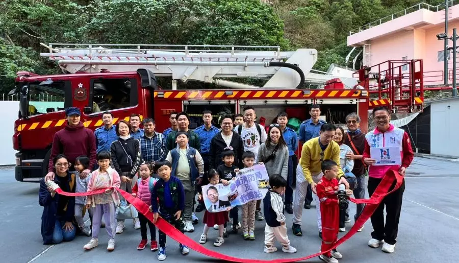 新民黨東區團隊｜親子活動參觀西灣河消防局