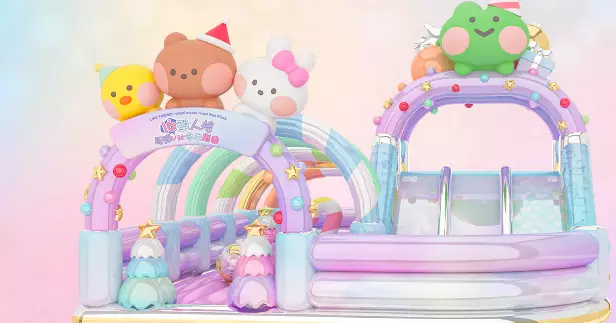 LINE FRIENDS minini meets Tsuen Wan Plaza 16型人格玩轉 Y3K 冬日樂園