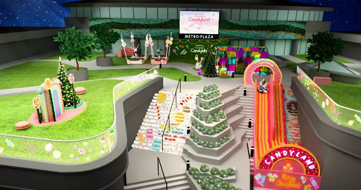 新都會廣場《糖果夢樂園 Winter Candyland》 集浪漫打卡與刺激遊樂體驗於一身