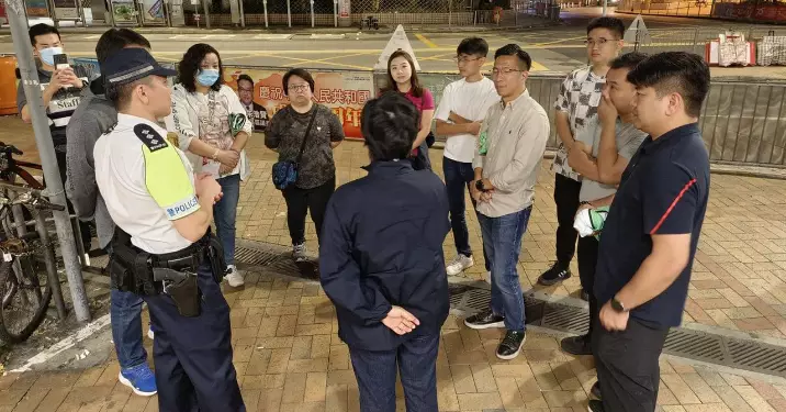 跨部門應變演練@港鐵上水站