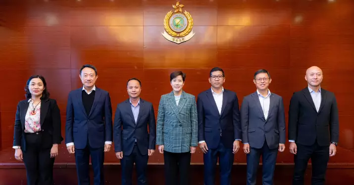 海關關長與老撾駐港總領事、柬埔寨駐港總領事及越南駐港副總領事午餐交流