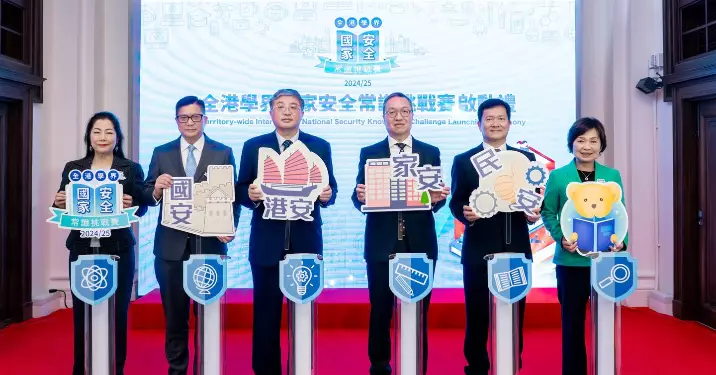 林定國： 律政司重點工作包括國安教育和推廣法治  加深加強對青少年憲法教育是重大使命