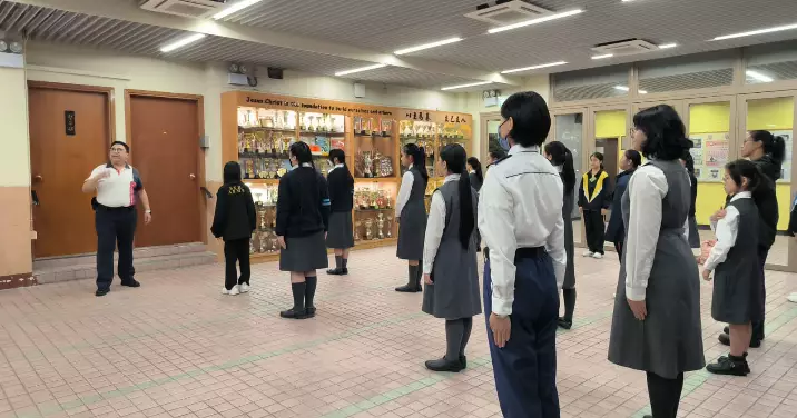 少年警訊領袖團訓練@聖公會諸聖中學