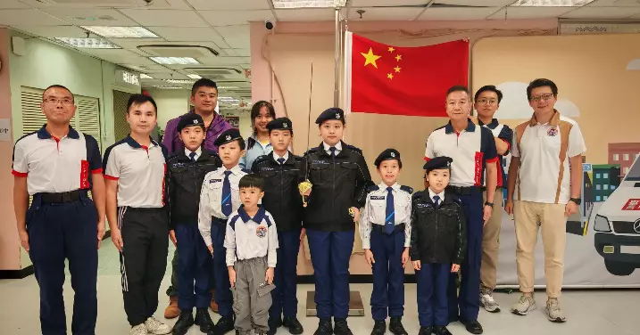 少年警訊 中式步操班