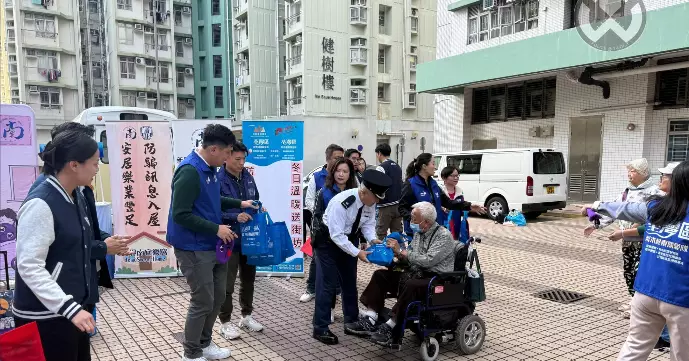 荃灣警區 X 梨木樹邨防騙 、防爆竊關愛宣傳 (安樂窩計劃)