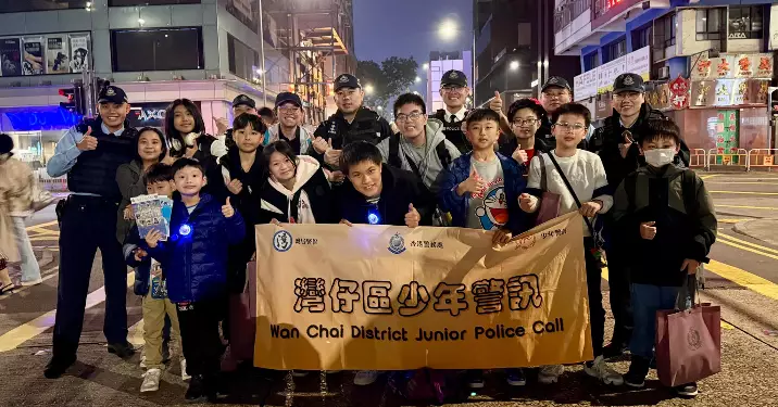 灣仔警區 除夕夜+防騙宣傳