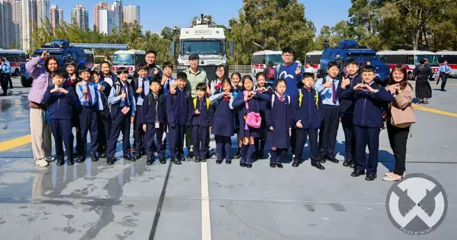 荃灣警區 • 參觀機動部隊結業禮預演
