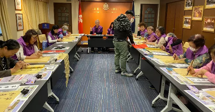 耆樂警訊揮春班