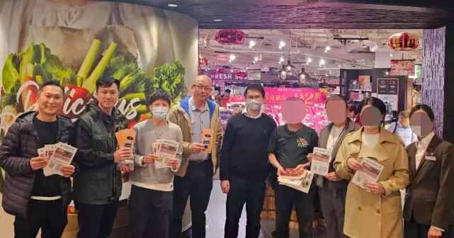 旺角警區 @大型商場防罪宣傳