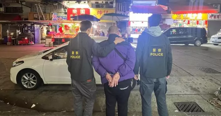 深水埗警區迅速拘捕一名男子涉高空墮物罪