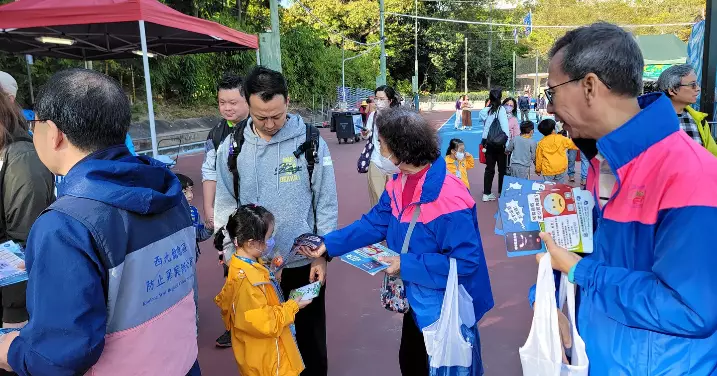 耆樂警訊・花墟公園年宵市場防罪宣傳