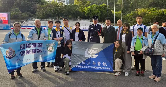 西區少年警訊及耆樂警訊・參加警察學院結業會操