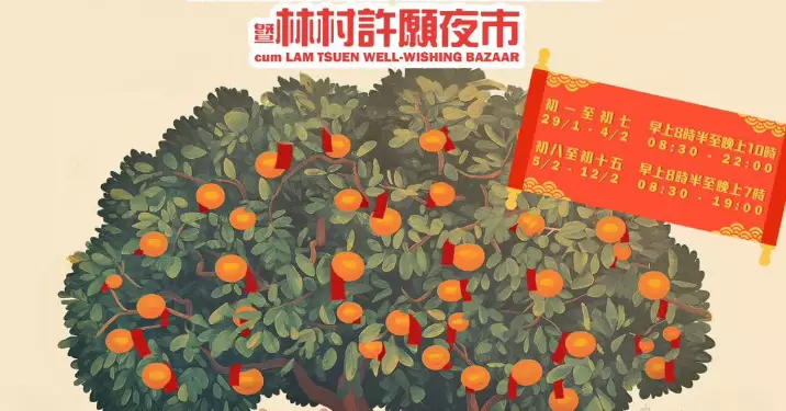香港許願節2025暨林村許願夜市