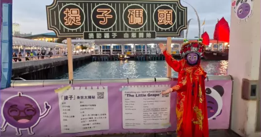 【提子防騙海陸空】之【提子閃閃耀維港】「防騙快閃宣傳延續篇第1彈」