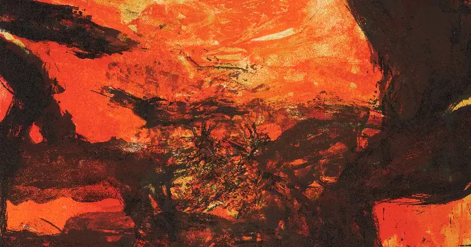 水墨與石版的共舞：趙無極平面創作大展12月登陸西九