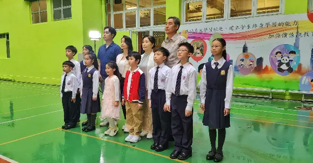 灣仔警區 升旗儀式傳遞家國使命