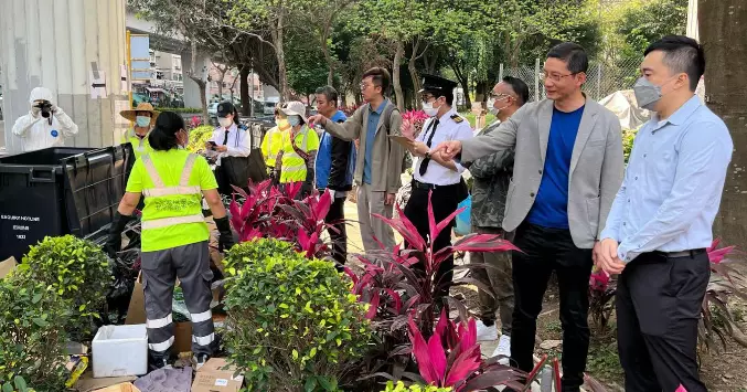 油尖旺持續改善環境衞生