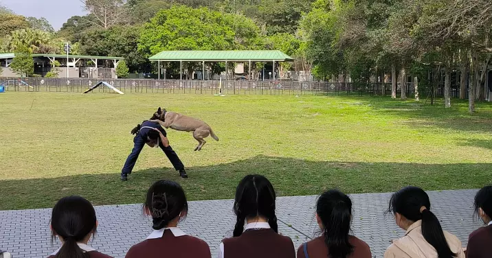 參觀警犬隊總部