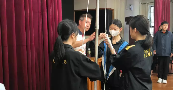 中式步操訓練@聖公會諸聖中學