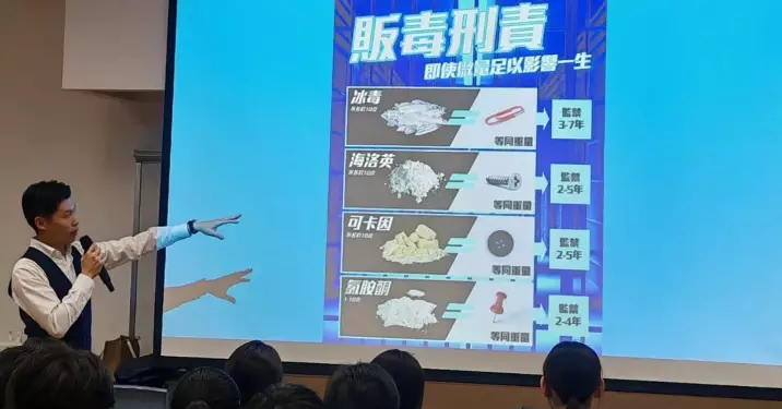 中區警區 危險藥物講座