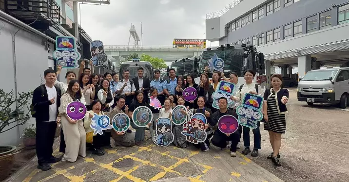 東區防騙盾行動·港漂生參觀北角警署