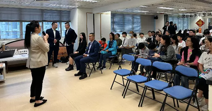 灣仔區少年警訊 復活節交流團茶會