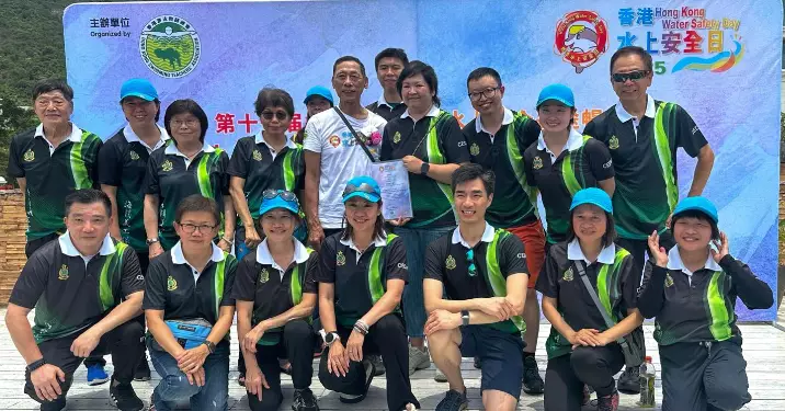 海關義工齊心推廣水上安全