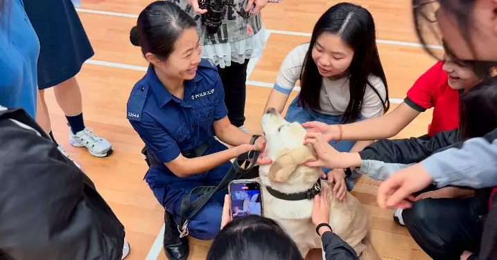 油尖少訊 · 提防騙案和反毒宣傳講座及介紹警犬