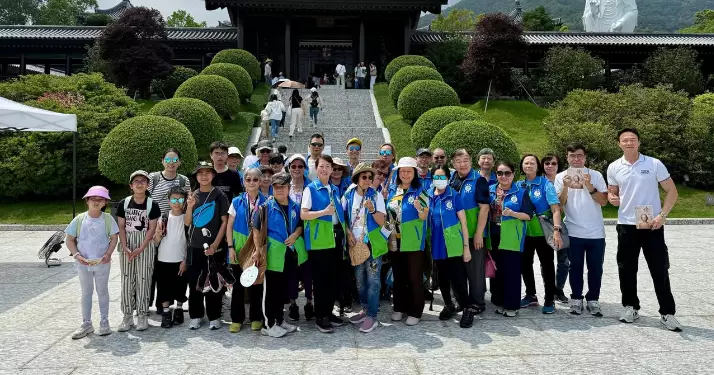 參觀慈山寺「佛誕開放日」