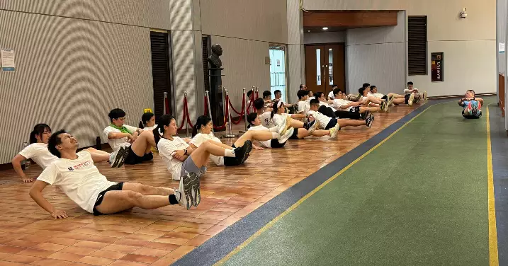 「薪火計劃」體能訓練