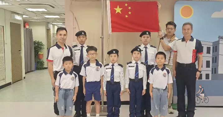 少年警訊中式步操班