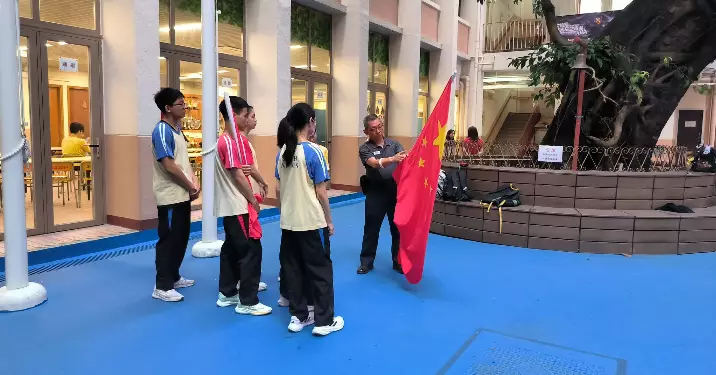 「中式步操及升旗訓練@聖公會諸聖中學」