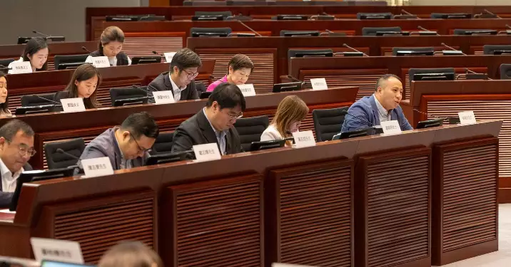 葵青區議會與立法會議員會面