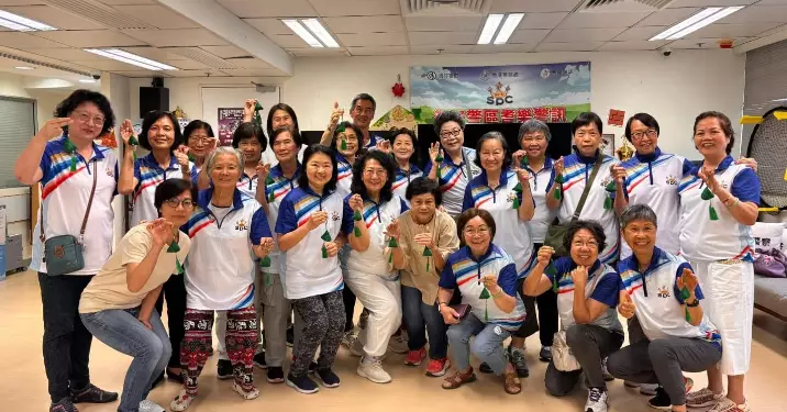 灣仔警區耆樂警訊端午糉子香包製作班圓滿舉行