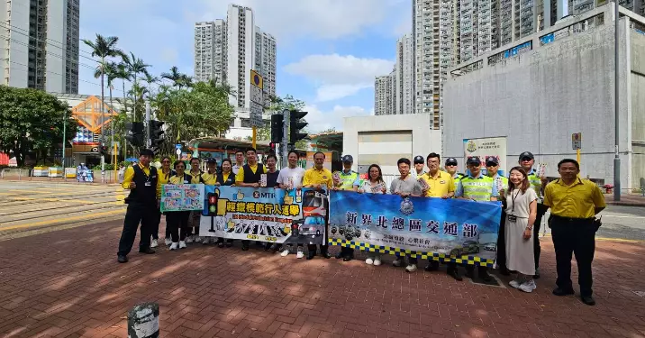屯門區模範行人選舉 推廣道路安全理念
